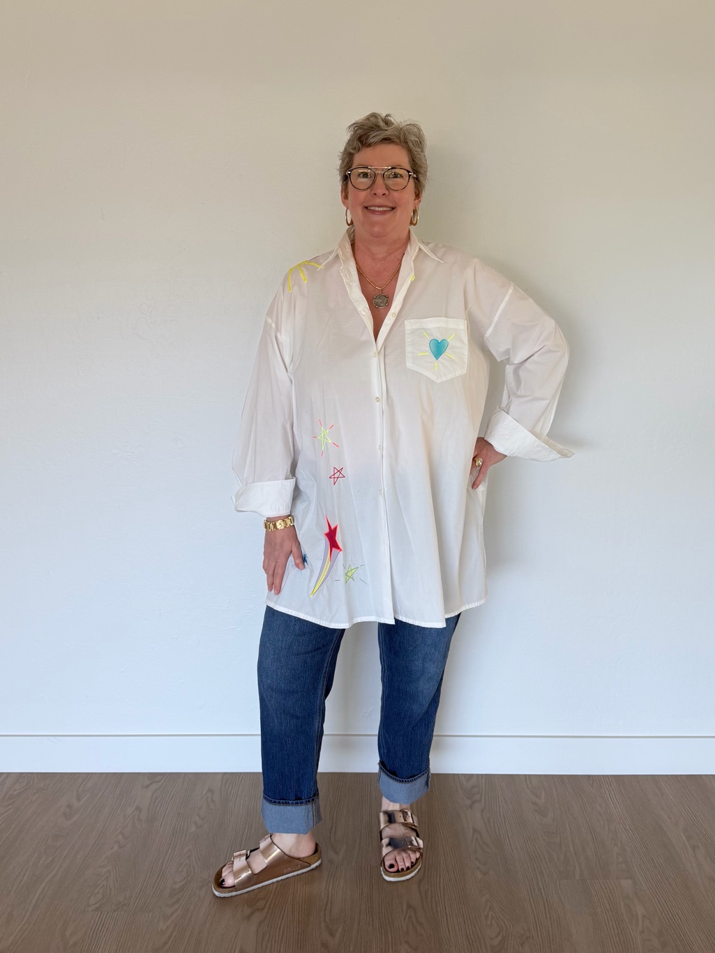 Forte Forte White Blouse With Neon